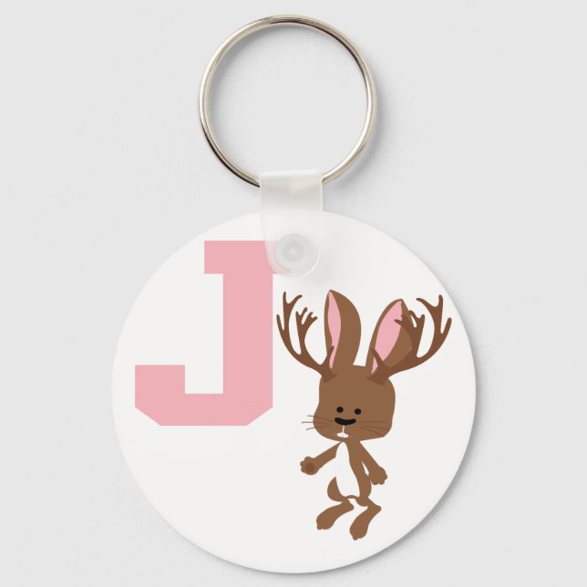 Chaveiro J é para Jackalope (Frente)