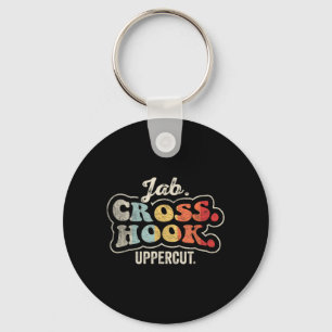 Chaveiro Jab Cruz Gancho Uppercut Boxe Retro Vintage