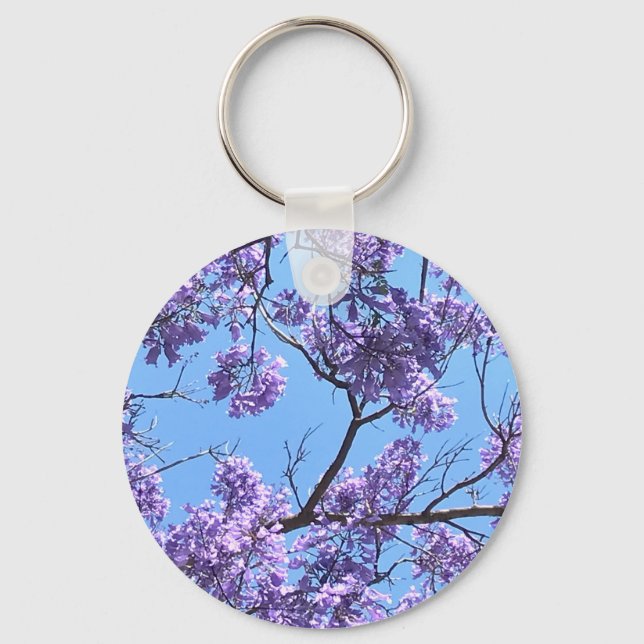 Chaveiro Jacaranda Blossoms (Frente)