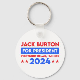 Chaveiro Jack Burton Para Presidente 2024