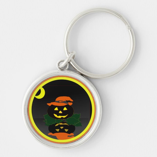Chaveiro Jack O Lantern e sua Reflexão - (Frente)