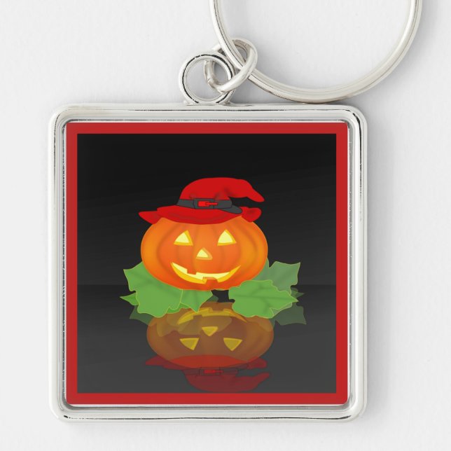 Chaveiro Jack O Lantern e sua Reflexão - (Frente)