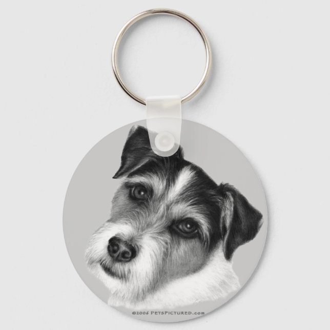 Chaveiro Jack (Parson) Russell Terrier (Frente)