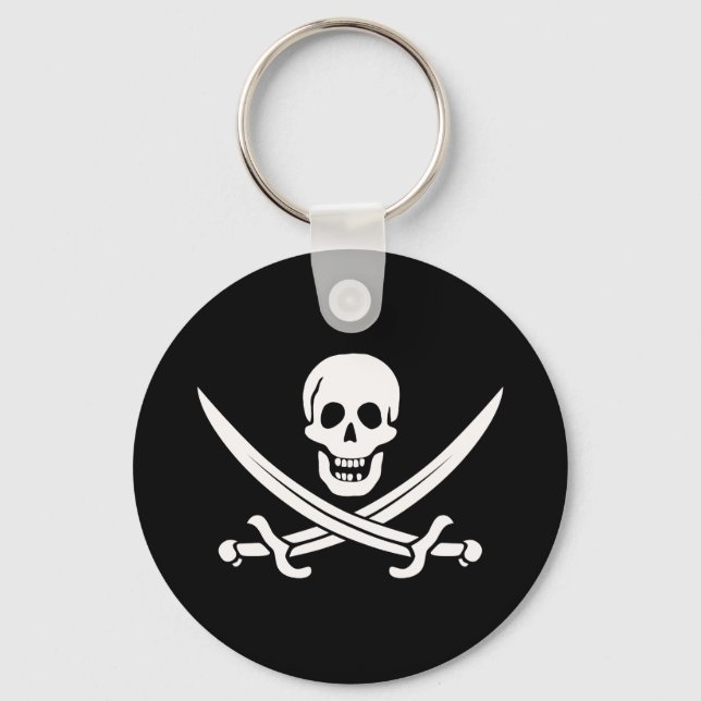Chaveiro Jack Rackham Pirate (Frente)