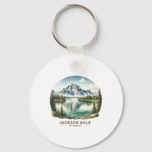 Chaveiro Jackson Hole Wy Wyoming Lago Jenny Esqui Neve