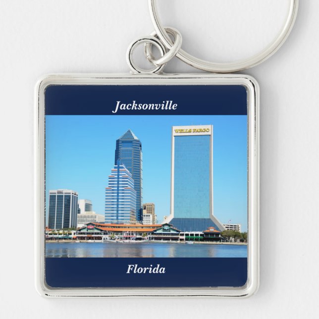 Chaveiro Jacksonville, Florida Cityscape (Frente)