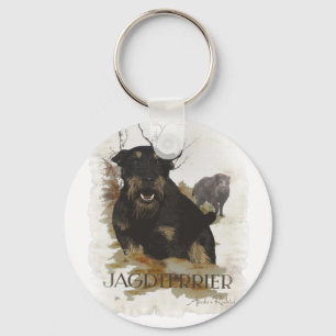 Chaveiro Jagdterrier T Shirt Café Mug Cerâmica