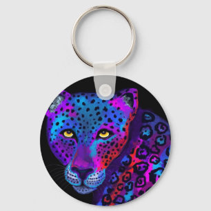 Chaveiro Jaguar colorido