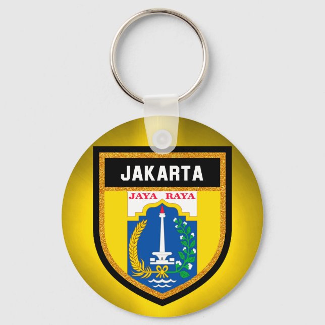 Chaveiro Jakarta Flag (Frente)