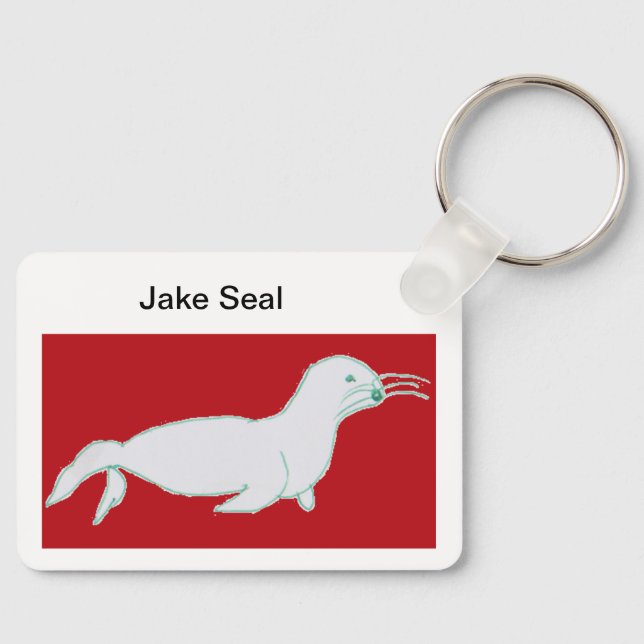 Chaveiro Jake Seal Pulseira de Identidade (Frente)