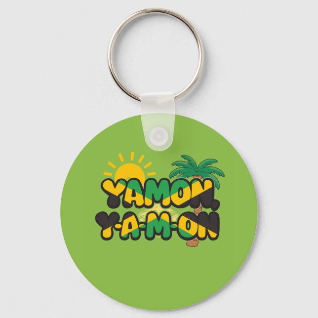 Chaveiro jamaica inhame (Frente)