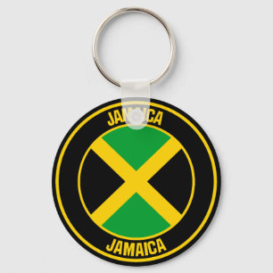 Chaveiro Jamaica Round Emblem