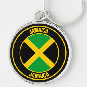 Chaveiro Jamaica Round Emblem