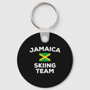 Chaveiro Jamaica Ski Skiing Team Jamaican Flag