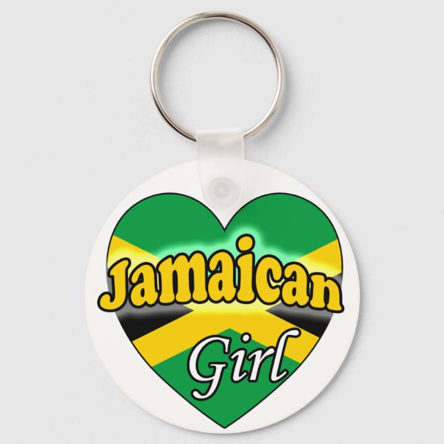 Chaveiro Jamaican Girl (Frente)