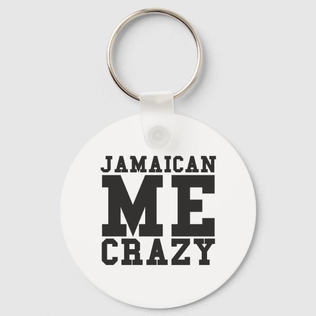 Chaveiro Jamaican Me Crazy (Frente)
