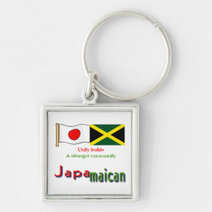 Chaveiro jamaicano-japonês