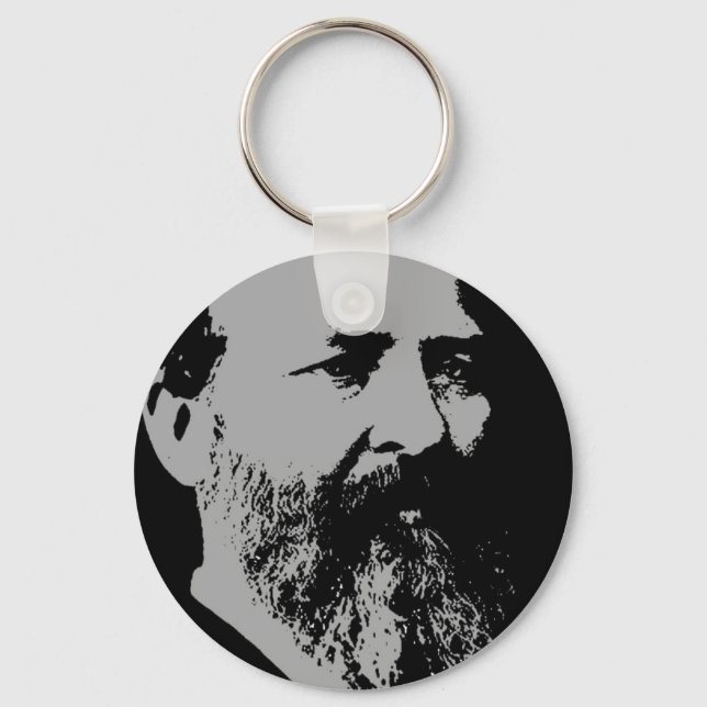 Chaveiro James A. Garfield silhouette (Frente)