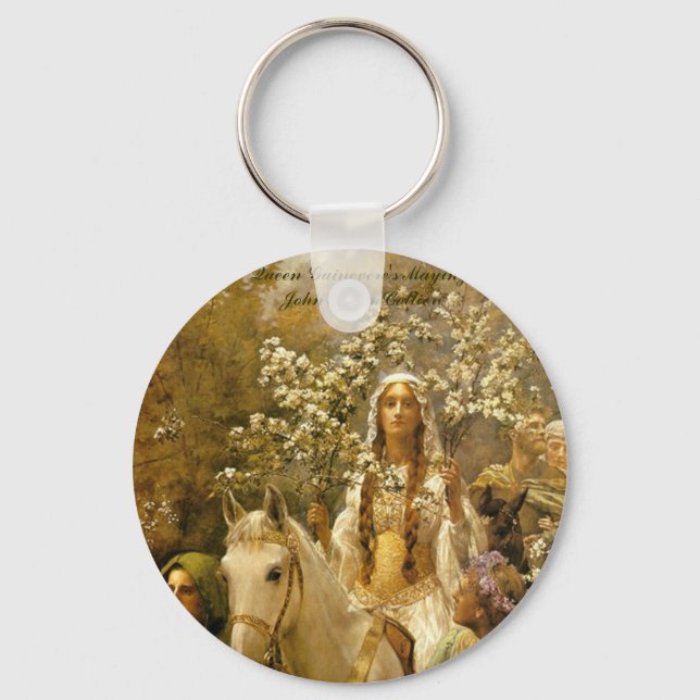 Chaveiro James Collier, "A-maying da Rainha Guenver" (Frente)