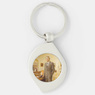 Chaveiro James Earl Carter Pintou o Presidente dos EUA, Ret