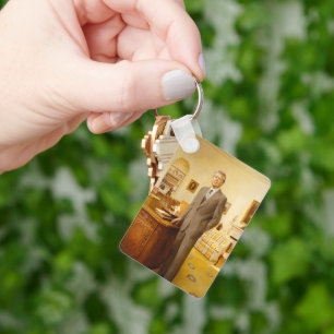 Chaveiro James Earl Carter Pintou o Presidente dos EUA, Ret