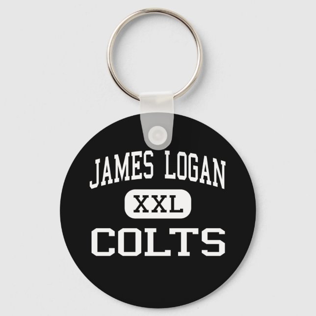 Chaveiro James Logan - Colts - High - Union City California (Frente)