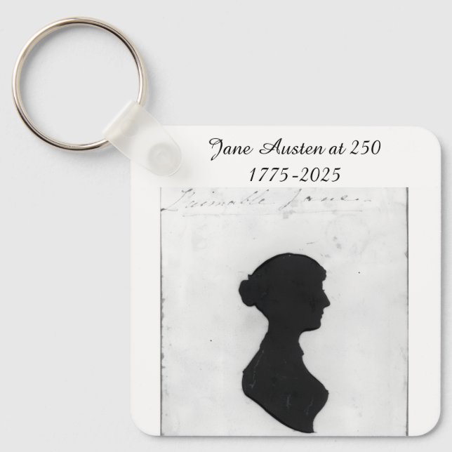 Chaveiro Jane Austen at 250 (Frente)