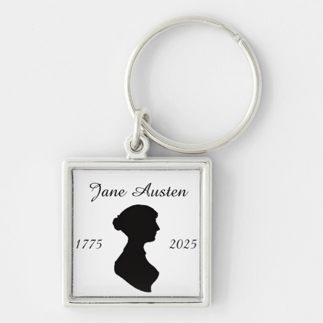 Chaveiro Jane Austen at 250 (Frente)