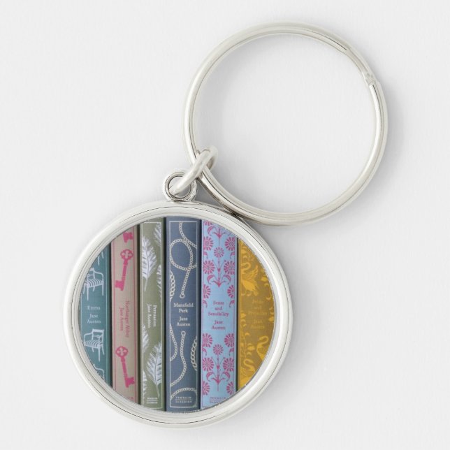Chaveiro Jane Austen's Novels on a  Keychain (Frente)