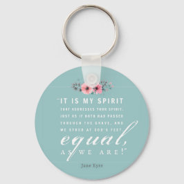 Chaveiro Jane Eyre - Como Estamos - Teal