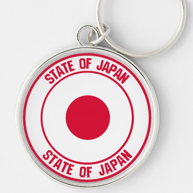 Chaveiro Japão Round Emblem (Frente)