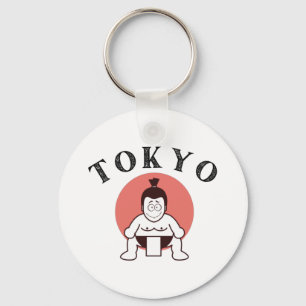 Chaveiro Japão Sumo Tóquio - Filho do Sol Branco