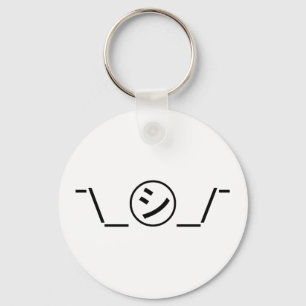 Chaveiro Japonês Kaomoji do ¯ do Emoticon da encolho de