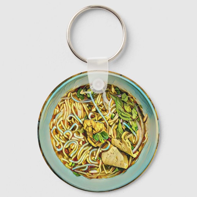 Chaveiro Japonês Ramen Lovers (Frente)