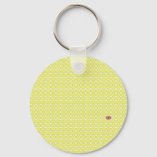 Chaveiro Jaques de união BRITÂNICOS amarelos & o impar