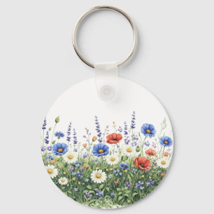 Chaveiro jardim botânico de flores silvestres