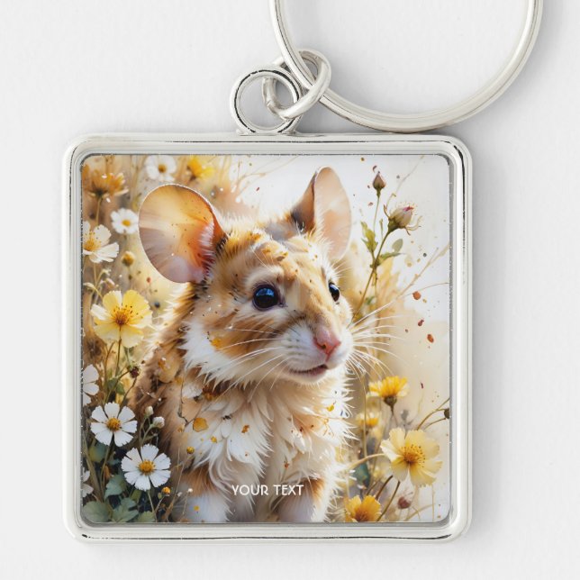 Chaveiro Jardim Curioso de Mouse Fantasy (Frente)