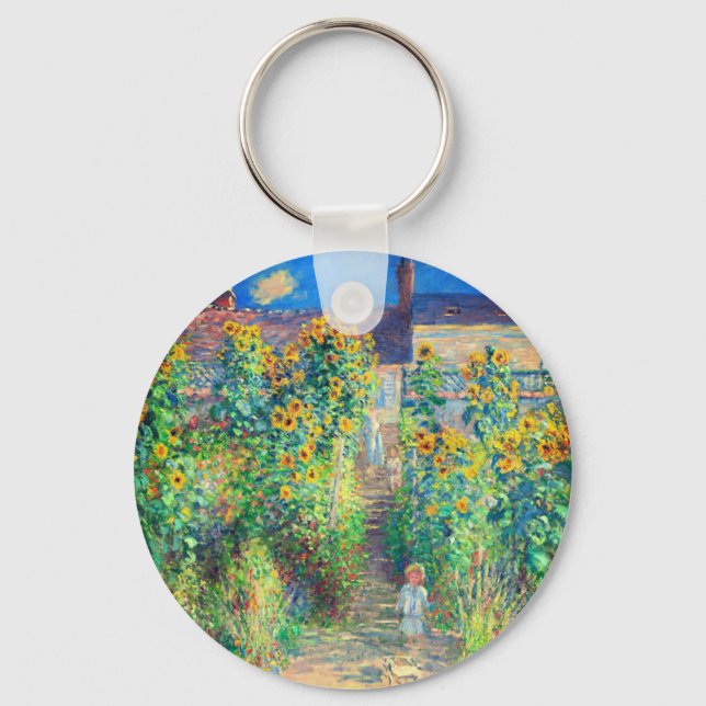 Chaveiro Jardim da Flor Monet (Frente)