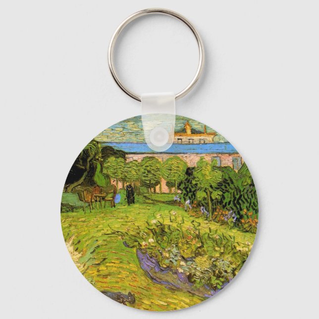 Chaveiro Jardim de Daubigny por Vincent van Gogh, Le Jardin (Frente)