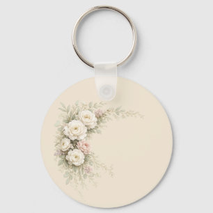 Chaveiro Jardim de Rosas em Aquarela para Sempre