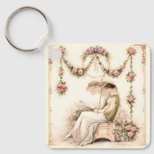 Chaveiro Jardim de Rosas Regency Leitura Senhora