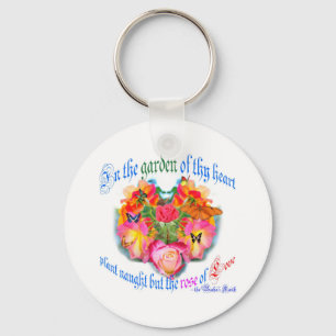 Chaveiro Jardim de sua corrente de chave cardíaca