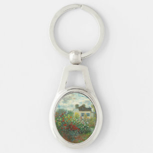 Chaveiro Jardim do Artista Monet em Argenteuil Pintura