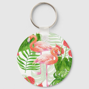 Chaveiro Jardim Flamingo