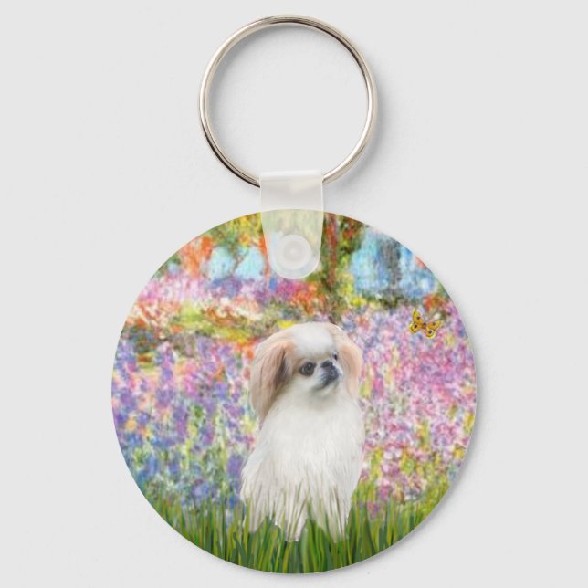 Chaveiro Jardim - Japanese Chin (L2) (Frente)