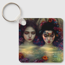 Chaveiro Jardim Místico: Sonhos Florais