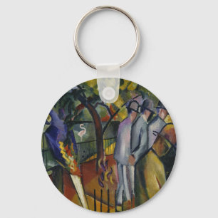 Chaveiro Jardim zoológico de August Macke mim