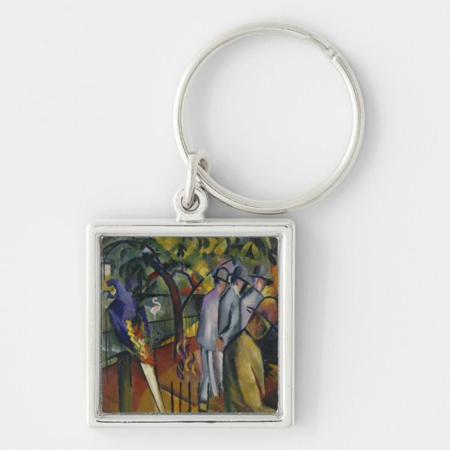 Chaveiro Jardim zoológico de August Macke | mim (Frente)