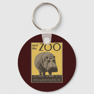 Chaveiro Jardim zoológico de Philadelphfia