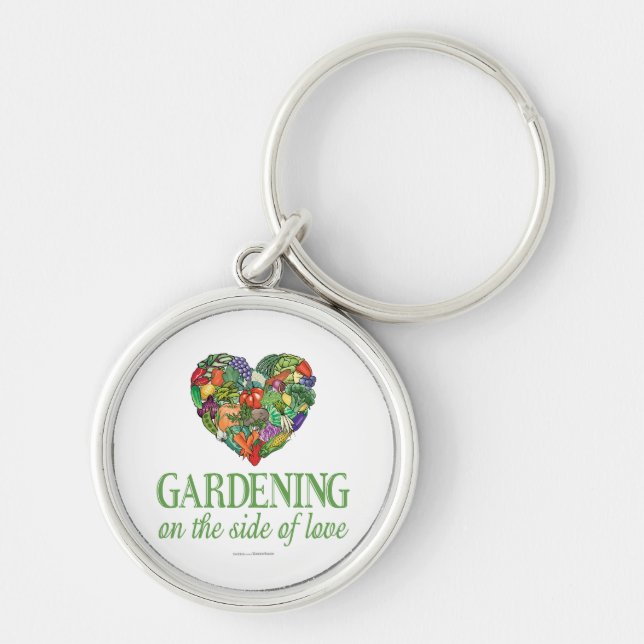 Chaveiro Jardinagem ao Lado do Amor (Frente)